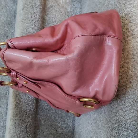 Miu Miu Pink 2way bag Authentic strap included - Picture 2 of 14